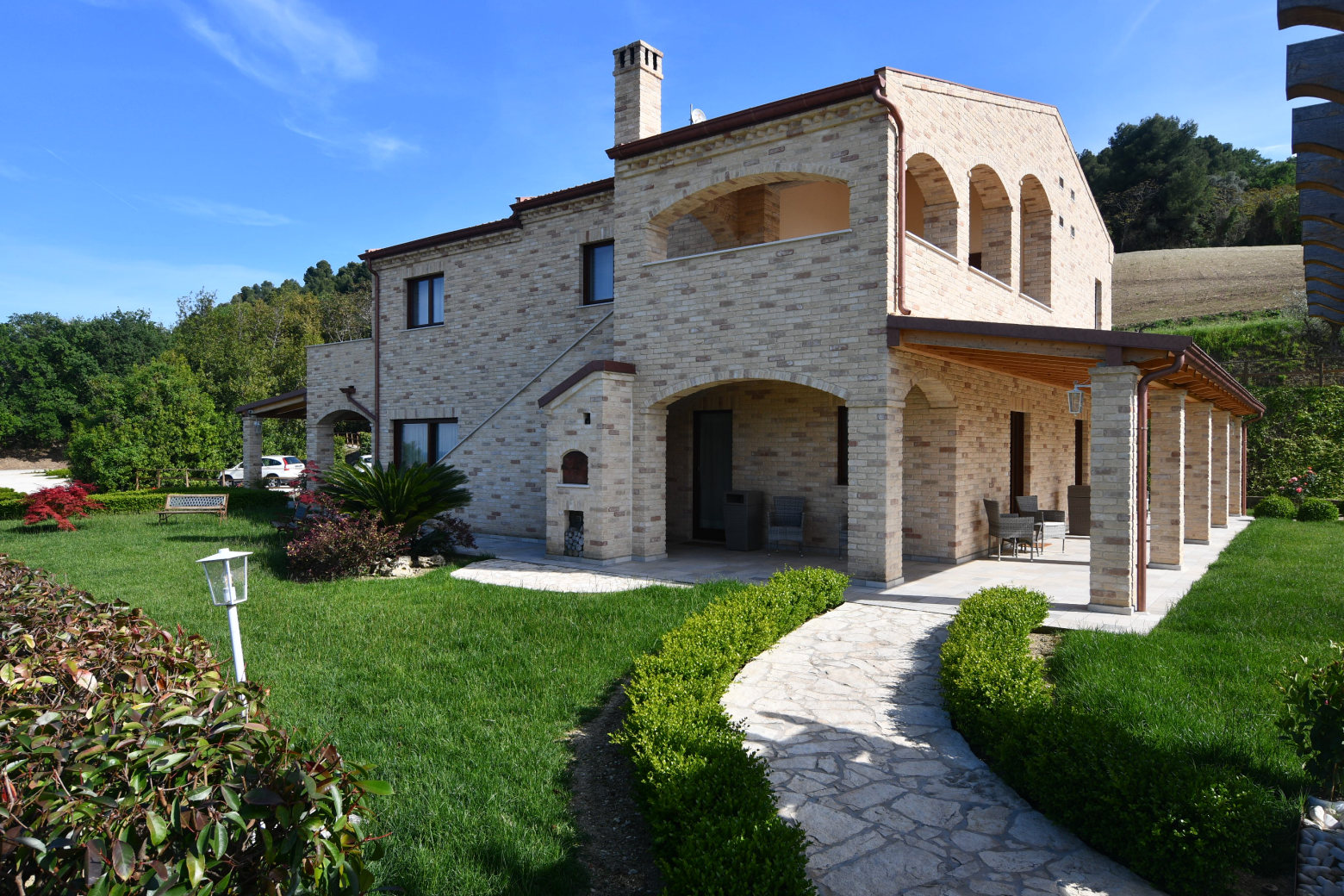 Agriturismo with sea view in Le Marche