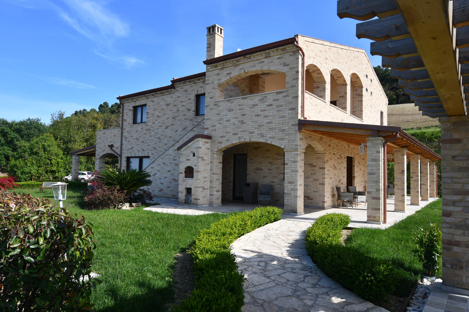 Agriturismo with sea view in Le Marche