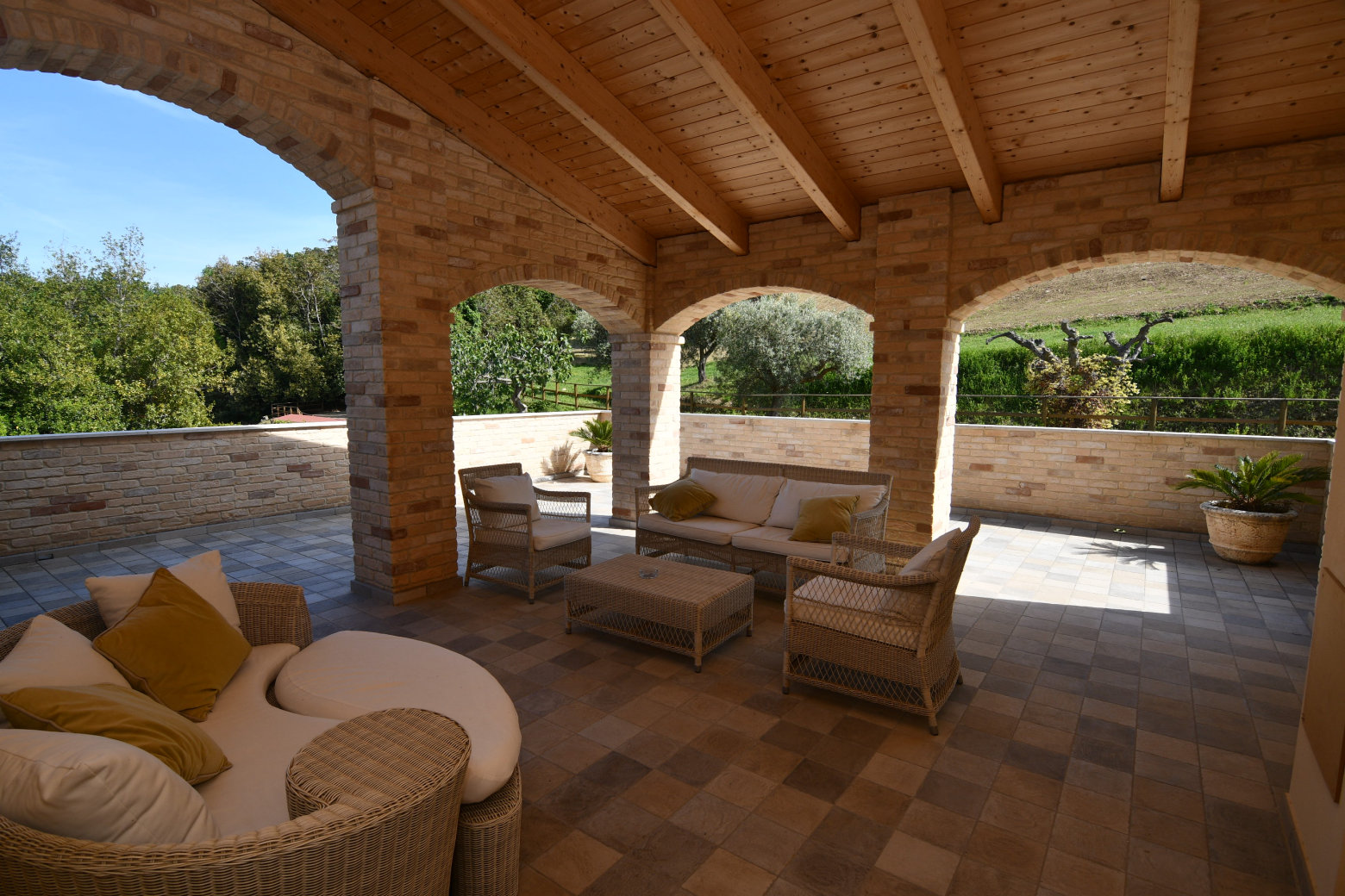 Agriturismo with sea view in Le Marche