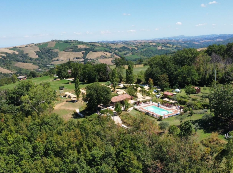 Agri camping in Le marche