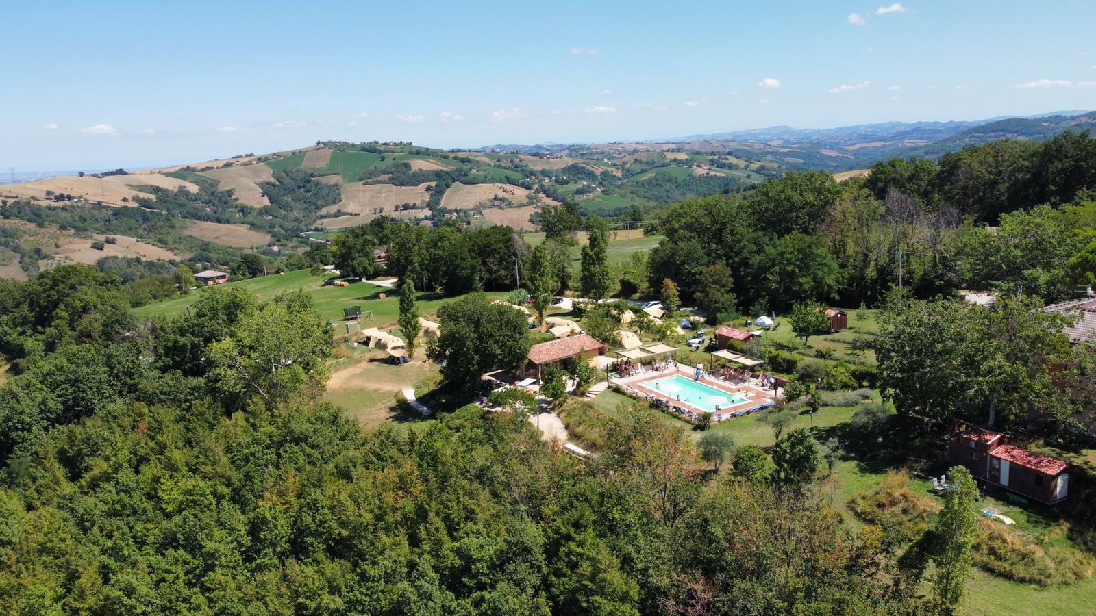 Agri camping in Le marche