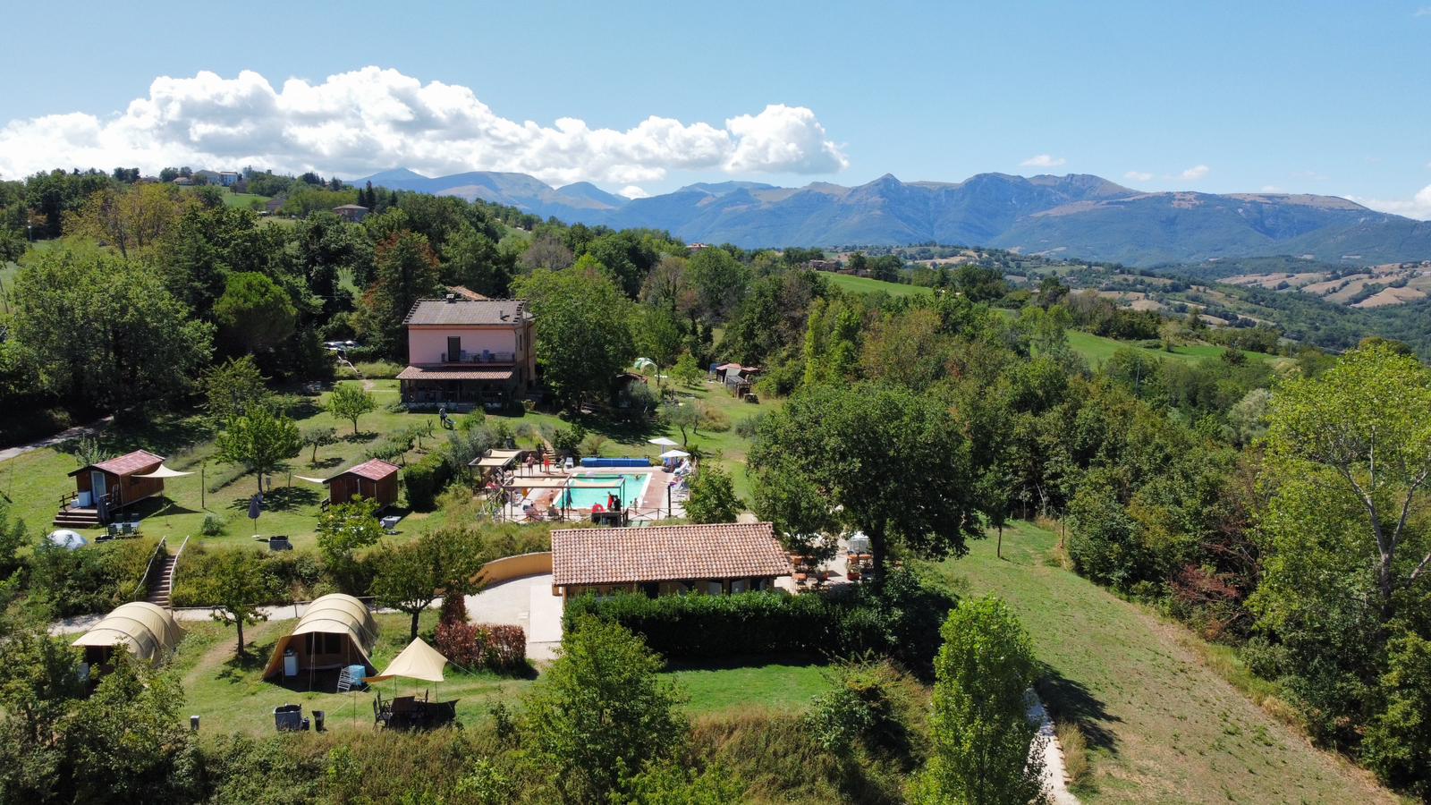 Agri camping in Le marche