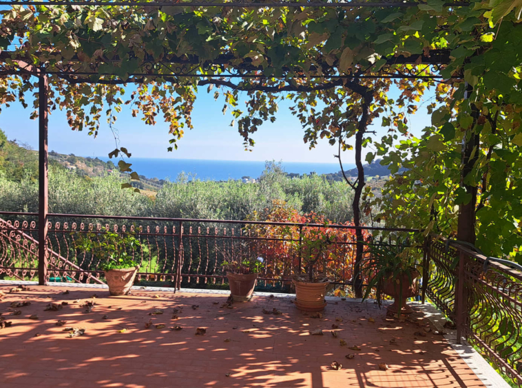 Villa with sea view in Le Marche