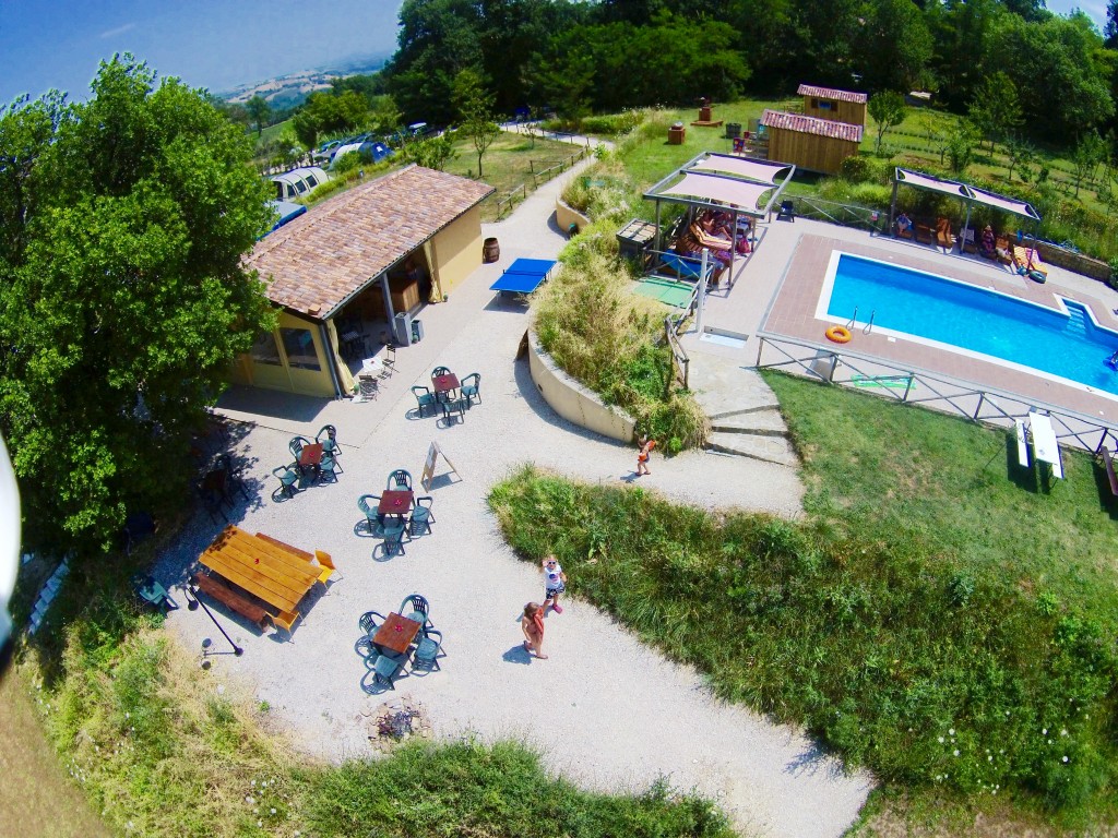 Agri camping in Le marche