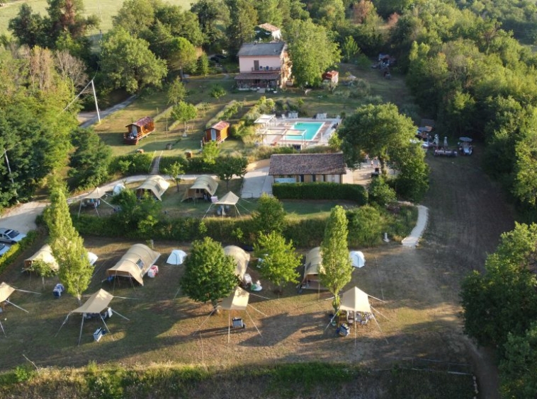 Agri camping in Le marche