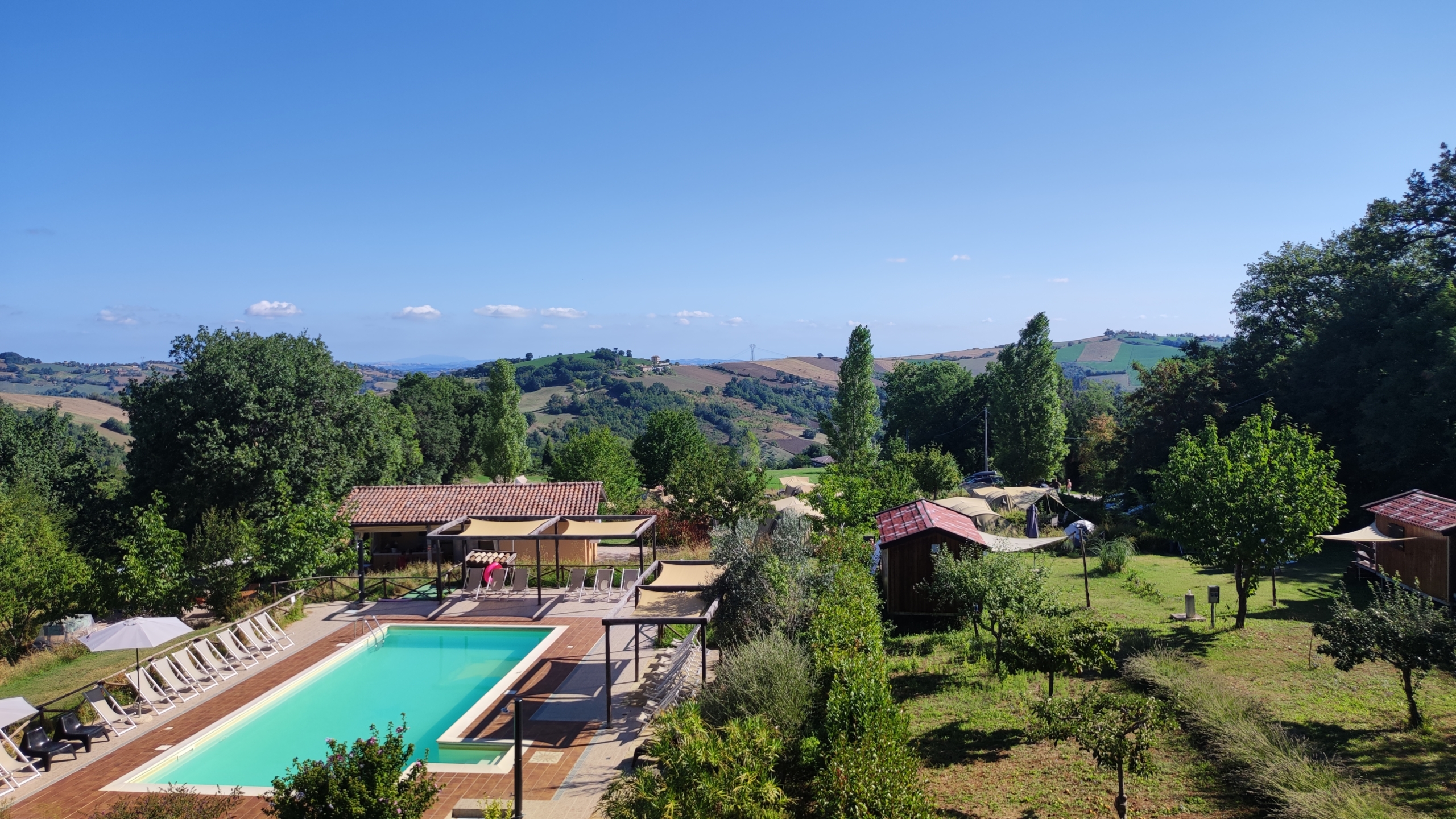 Agri camping in Le marche