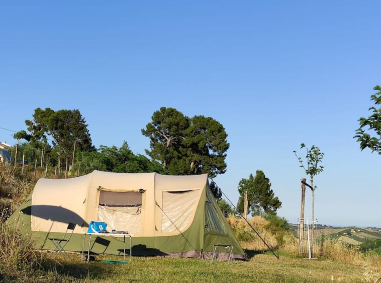 Camping in Le Marche. Offida